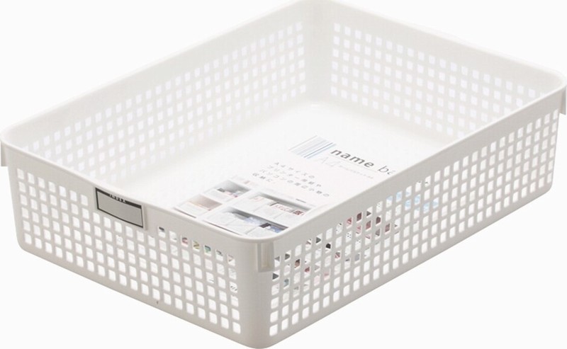 PP ORGANISER BASKET A4 WHITE 24.4×33.2×8.7