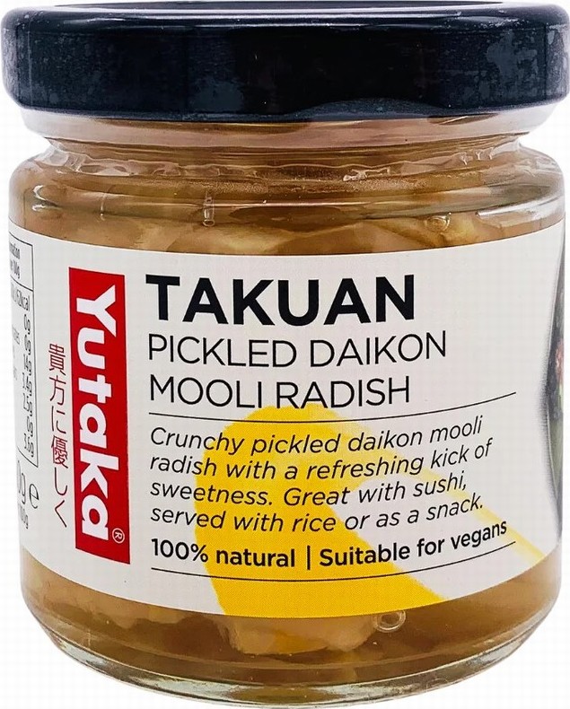 YUTAKA TAKUAN PICKLED RADISH 110G