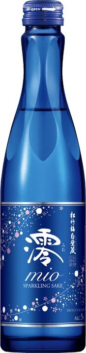 SHIRAKABEGURA MIO SPARKLING SAKE 300ML 5%