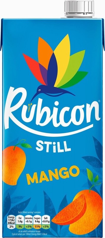 RUBICON STILL – MANGO  PM£1.49 1L