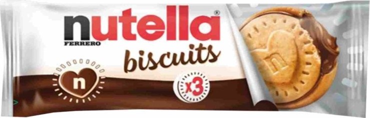 NUTELLA BISCUITS 3PCS 43.5G