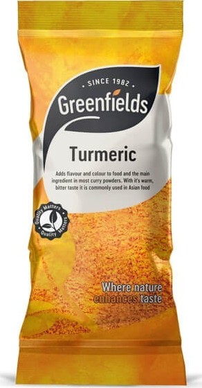 GREENFIELDS TURMERIC POWDER 75G