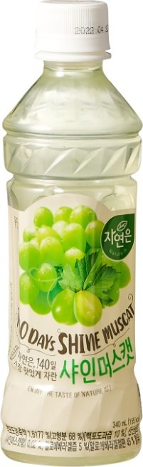 WOONGJIN 140DAYS SHINE MUSCAT JUICE 340ML