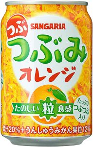 SANGARIA TSUBUTSUBU FRUIT DRINK – ORANGE 280G