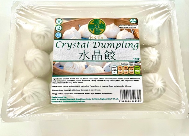 HK DIM SUM CRYSTAL DUMPLINGS 420G