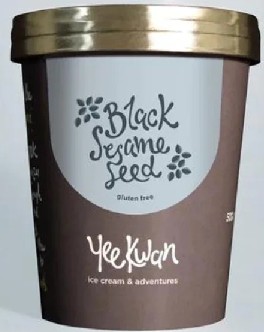 YEE KWAN BLACK SESAME SEED ICE CREAM 120ML