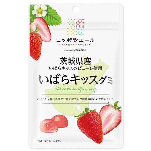 ZENNOH IBARAKI IBARA KISS GUMMY 40G