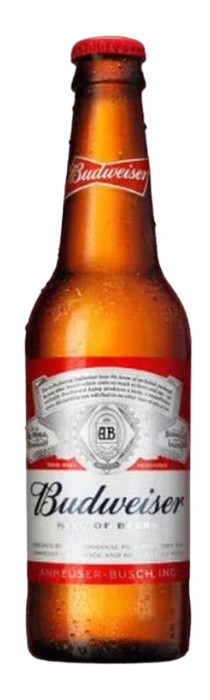 BUDWEISER BOTTLE 4.5%  330ML