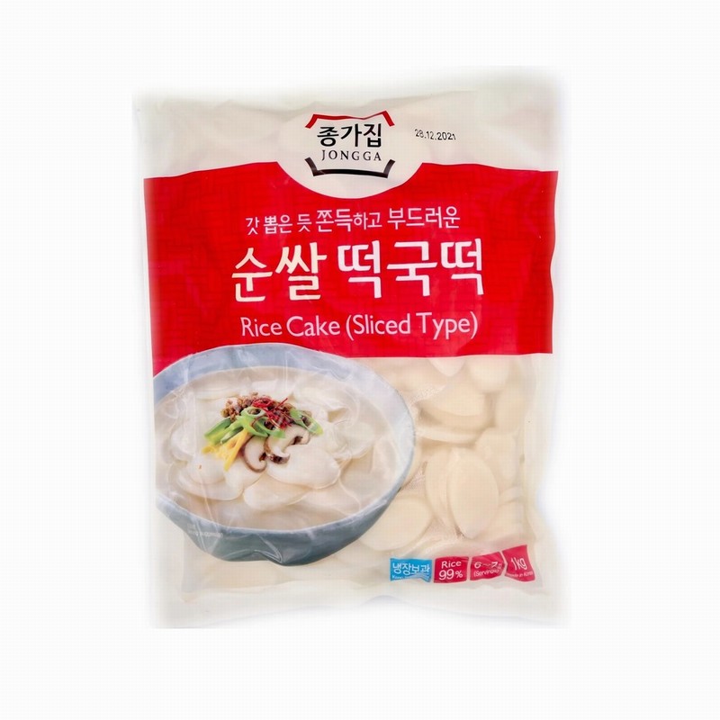 CHONGGA SLICED RICE CAKE 1KG