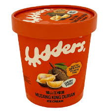 UDDERS MUSANG KING ICE CREAM (VEGAN) 474ML