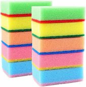 PSYLLIUM 6MM MULTI COLOUR SCOURER (15X10CM) 1CPC-E5 10PCS 50G