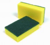 HH HD A2 3CM SPONGE SCOURER 10X8CM (2PCS) 14G