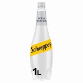 SCHWEPPES SODA WATER 1L