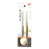 OMI KOREAN S/S SPOON & CHOPSTICK SET – CYPRESS