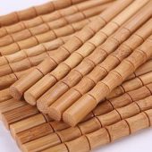 FSG 23.5CM CUCURBIT BAMBOO CHOPSTICK 5 PAIRS