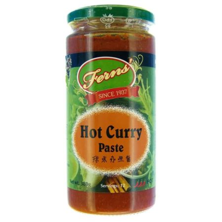 FERNS CURRY PASTE HOT 380G