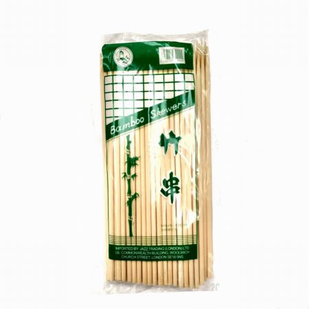 JAZZ BAMBOO SKEWERS 6" 100PCS
