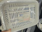 33.2X24X16CM SQUARE DRAINER WITH BASE & LID (2279)