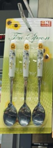 OMI KOREAN TEA SPOON – SUNFLOWER (3PCS SET)