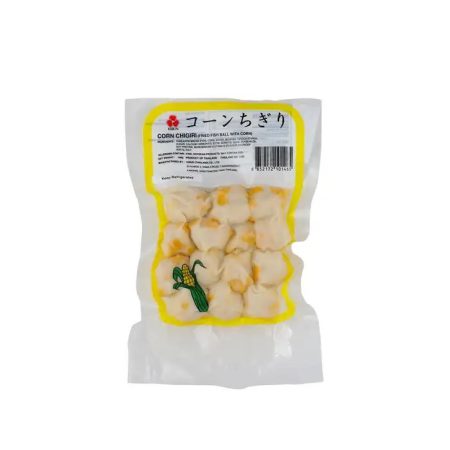 KIBUN CORN CHIGIRI - DEEP FRIED SURIMI WITH CORN 140G