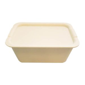 YK ORGANISER BOX WITH LID – IVORY (275X190X120MM)