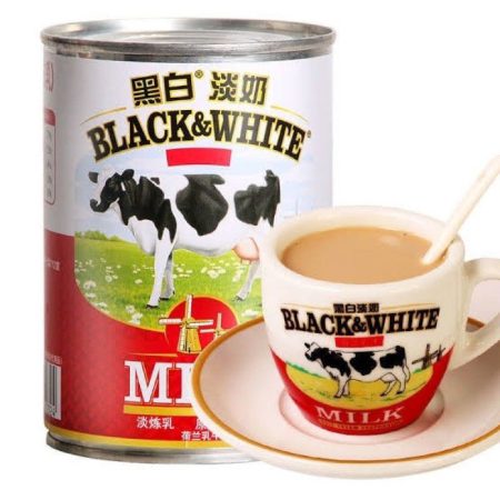 BLACK & WHITE EVAPORATED MILK 410G
