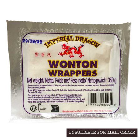 IMPERIAL DRAGON WONTON WRAPPERS 350G