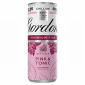 GORDON’S PINK & TONIC 250ML £2.25