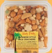 T/F JAPANESE STYLE RICE CRACKERS 130G
