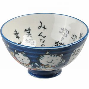 TDS LUCKY CAT BOWLS TAYO BLUE 300ML