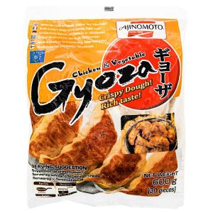 AJINOMOTO CHICKEN VEG GYOZA NEW 600G