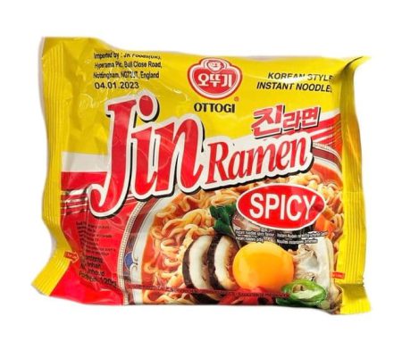OTTOGI JIN RAMEN SPICY 120G