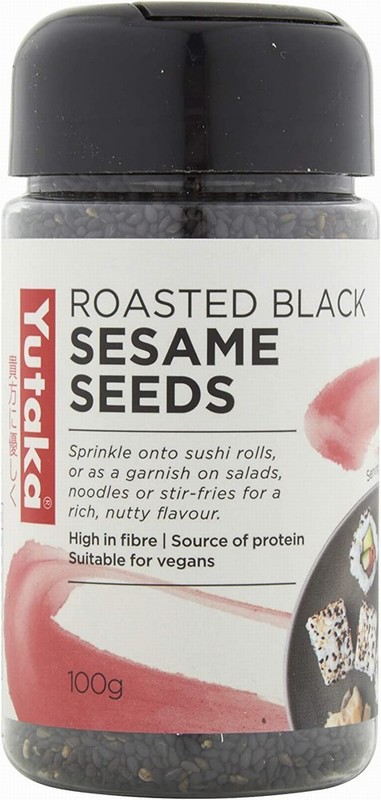 YUTAKA ROASTED BLACK SESAME 100G