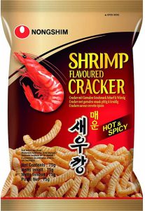 NONG SHIM SHRIMP CRACKER HOT 75G