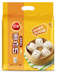 SQ STEAMED MILK BUN 48X20G 960G