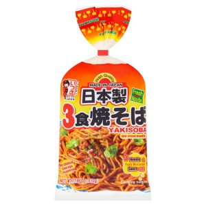 ITSUKI YAKISOBA NOODLE WITH SAUCE 3P (510G)