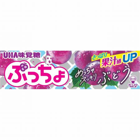 UHA PUCCHO GRAPE FLV CANDY 55G