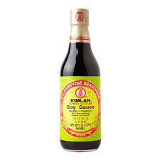 KIMLAN LOW SODIUM SOY SAUCE 590ML