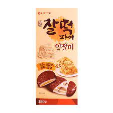 LOTTE SWEET RICE CAKE PIE (INGEOLMI) 180G