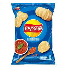 LAY’S POTATO CHIPS – ITALIAN RED MEAT FLAVOUR 70G