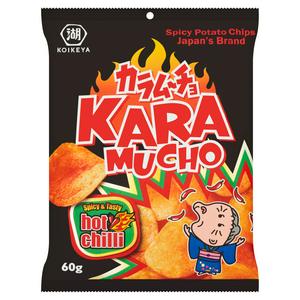 KOIKEYA KARAMUCHO POTATO SNACK -FLAT 60G