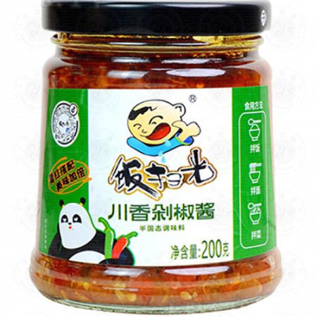 FSG SICHUAN CHOPPED CHILLI PASTE 200G