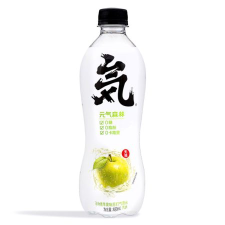 GKF SPARKLING WATER - GREEN APPLE 480ML