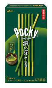 GLICO CHOCOLATE POCKY – MATCHA 61.6G