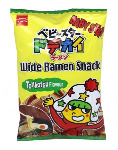 BABY STAR RAMEN SNACK (BROAD) – TONKOTSU 70G