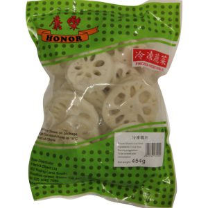 HONOR FROZEN SLICED LOTUS ROOT 454G