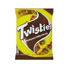 TWISTIES CORN SNACK – BBQ CURRY 60G