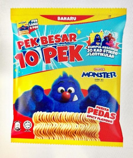 MAMEE NOODLE SNACK SPICY 10X25G