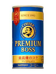 SUNTORY PREMIUM BOSS COFFEE 185ML