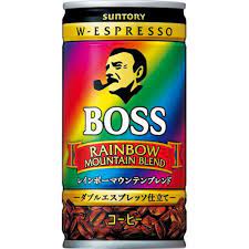 SUNTORY BOSS RAINBOW MOUNTAIN COFFEE 185ML